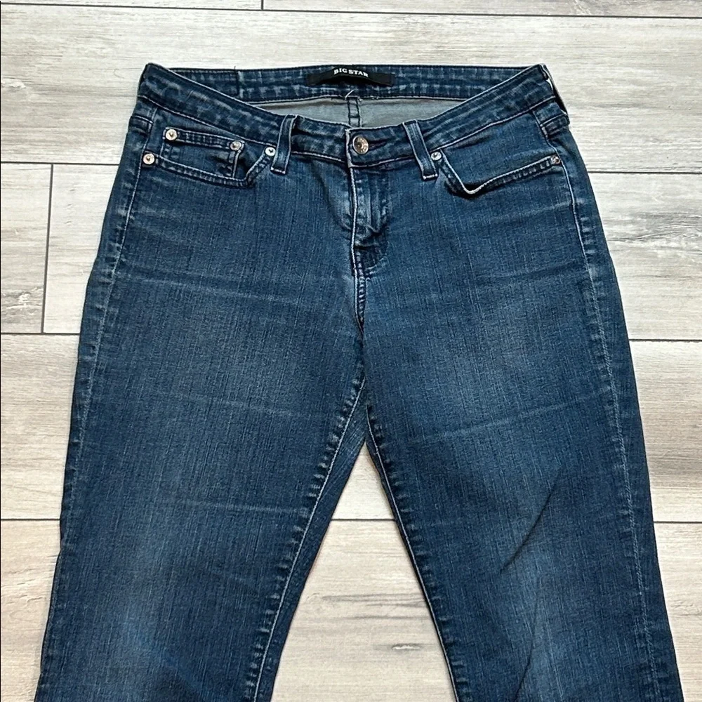 Big Star slim boot cut jeans size 28 long tall